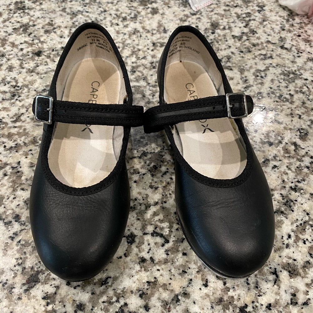 Capezio 3800 Tap Shoes - Little Girls 11